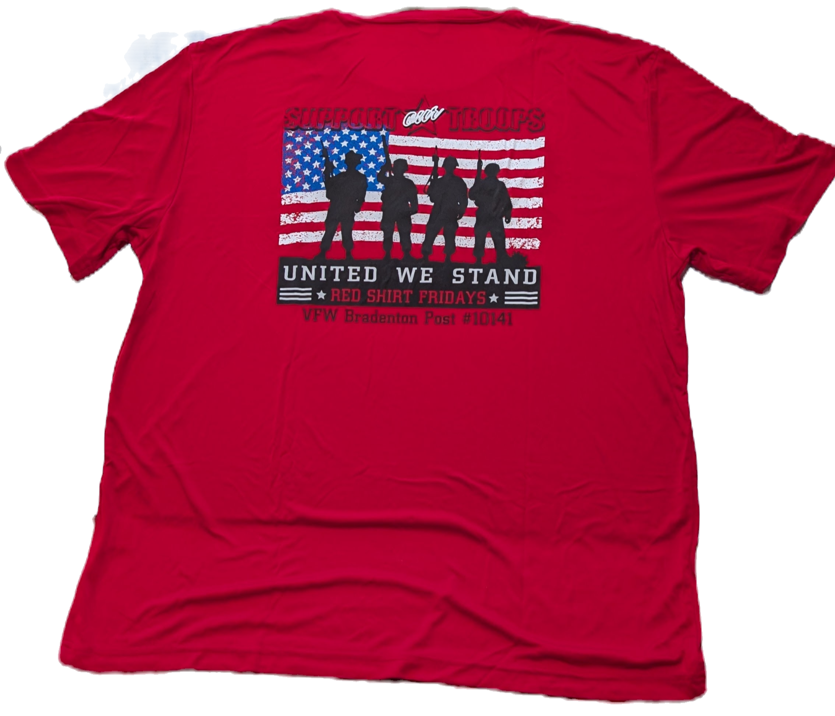 Men's RED support T-shirt