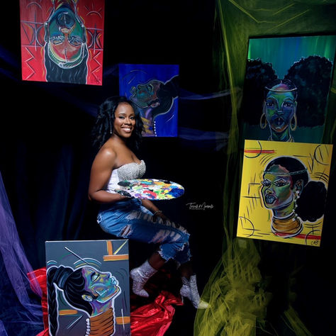 Welcoming Our Featured Artist of February 2021, Kalah Crawford, to Gallery 120