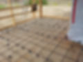 Rebar all set for a new Concrete Slab which was poured in the Durham Region