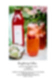 Raspberry+Collins cocktail card