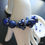 Thumbnail:  Natural Gem Lapis lazuli Bracelet 14 k Gold Plated