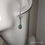 Thumbnail: Natural Gem Chrysoprase Earrings, 925 Sterling Silver