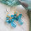 Thumbnail: Natural Gem Very Rare Rose Neon Apatite Earrings, 14 K Gold