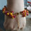 Thumbnail: Natural Gem Multicolour Jade bracelet, Gold Plated