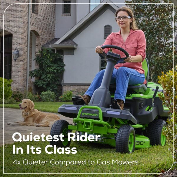 Thumbnail: GREENWORKS 60V 30” Ride On Mower Compact - CRT306