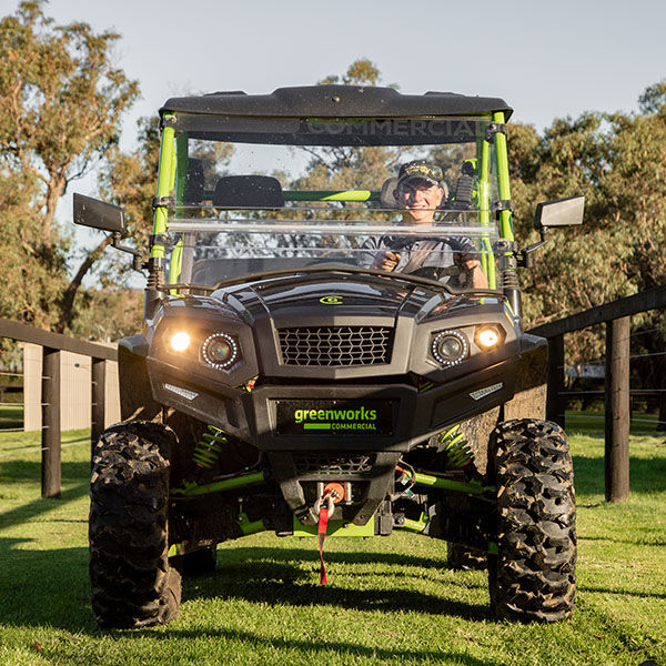 Thumbnail: Greenworks Commercial 4WD 16kWh Utility Vehicle - CU800