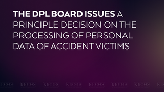 The DPL Board Issues a Principle Decision on the Processing of Personal Data of Accident Victims