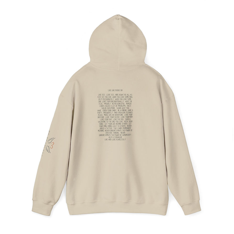 Thumbnail: Live Like Bodee Hooded Sweatshirt