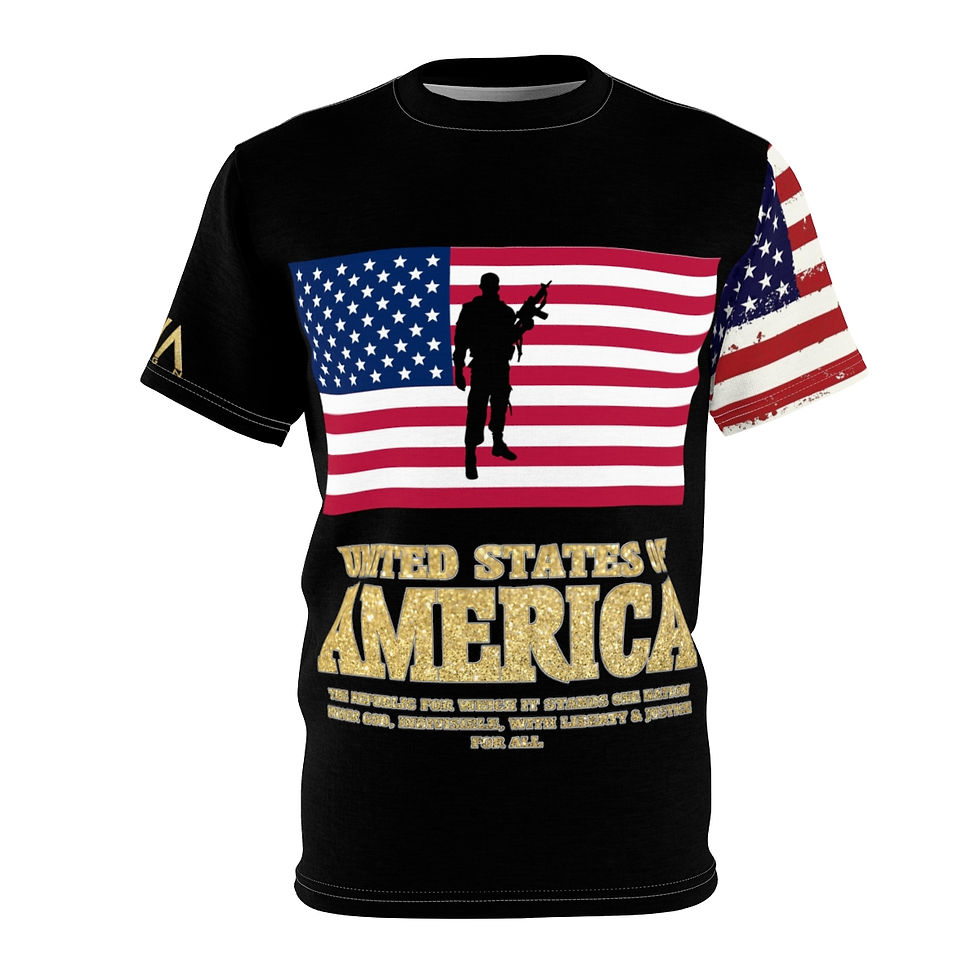 "In Honor..." Tee Black