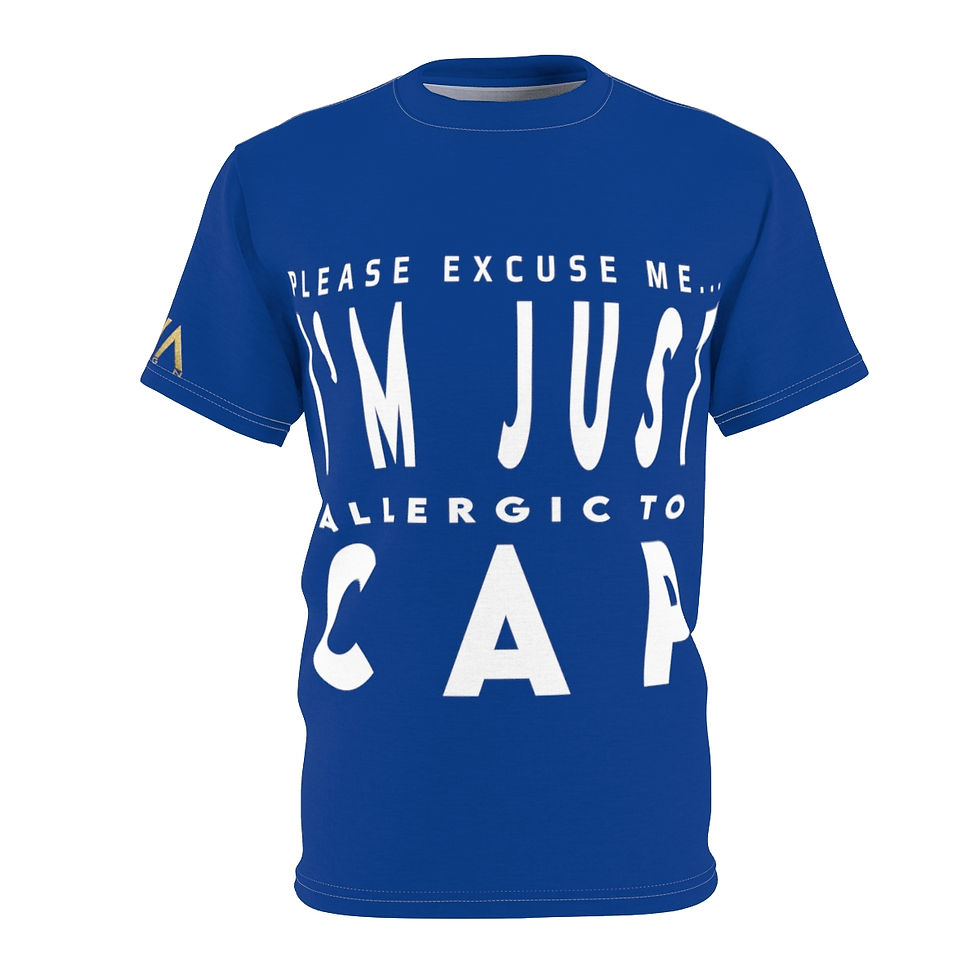 "Please Excuse Me..." Tee Blue