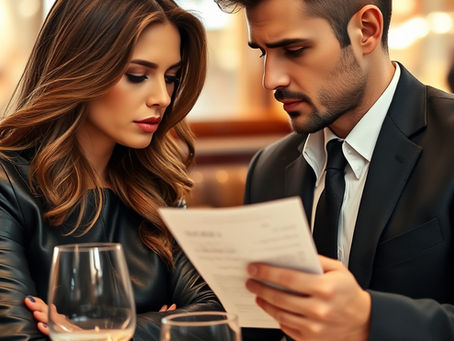 That Awkward First-Date Moment: Its not what you think.