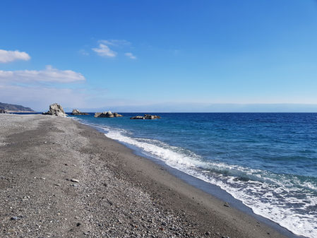 Der Weg bis zur Fähre in Messina