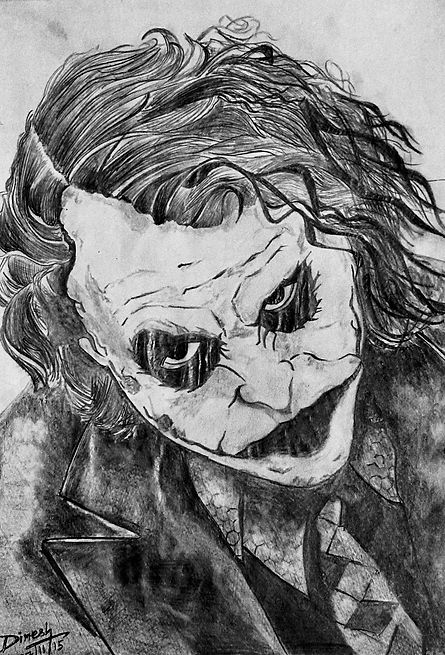 Joker - Pencil Sketch