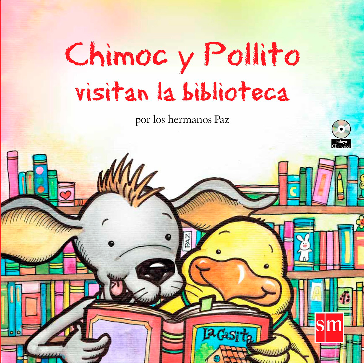 Chimoc-y-Pollito-visitan-la-biblioteca
