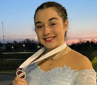 Ava Zakrewski Places 3rd in Novice Ladies Short Program