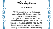 AP Interest Meeting 2017-2018 School Year!