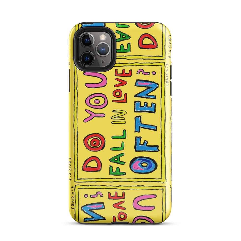 Thumbnail: Do you fall in love often? - Phone Case