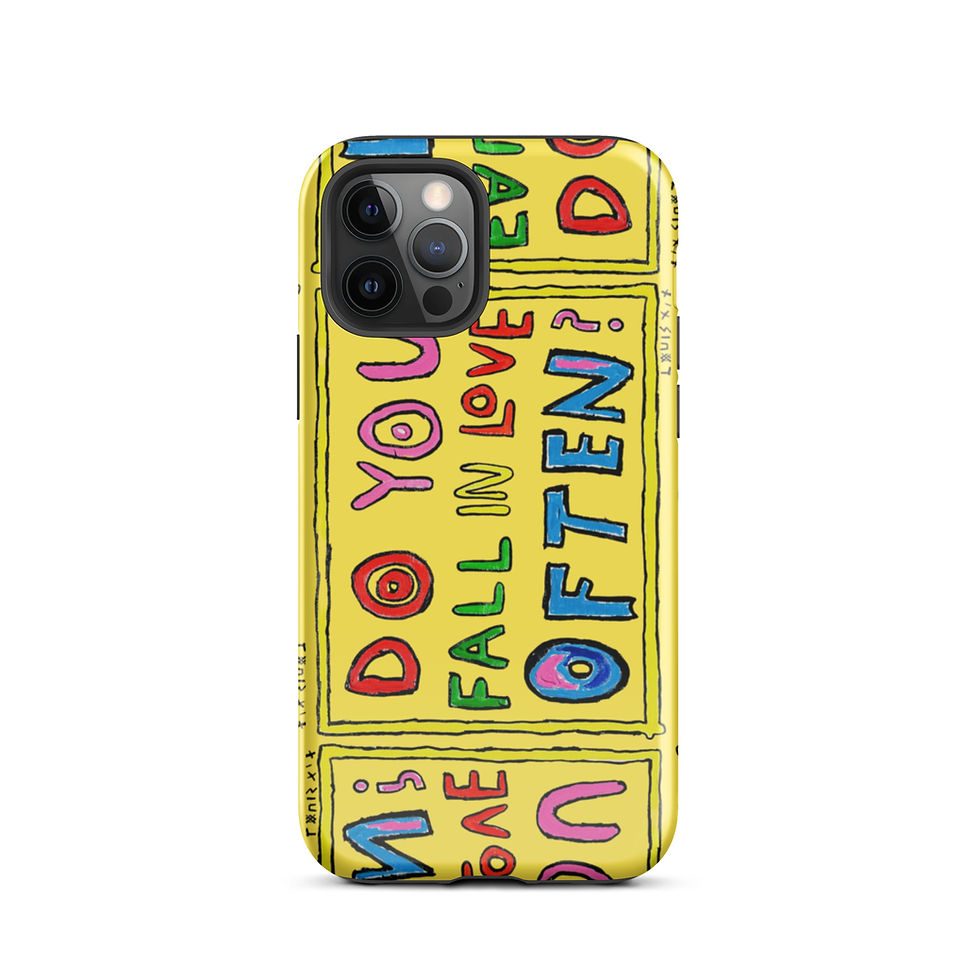 Thumbnail: Do you fall in love often? - Phone Case