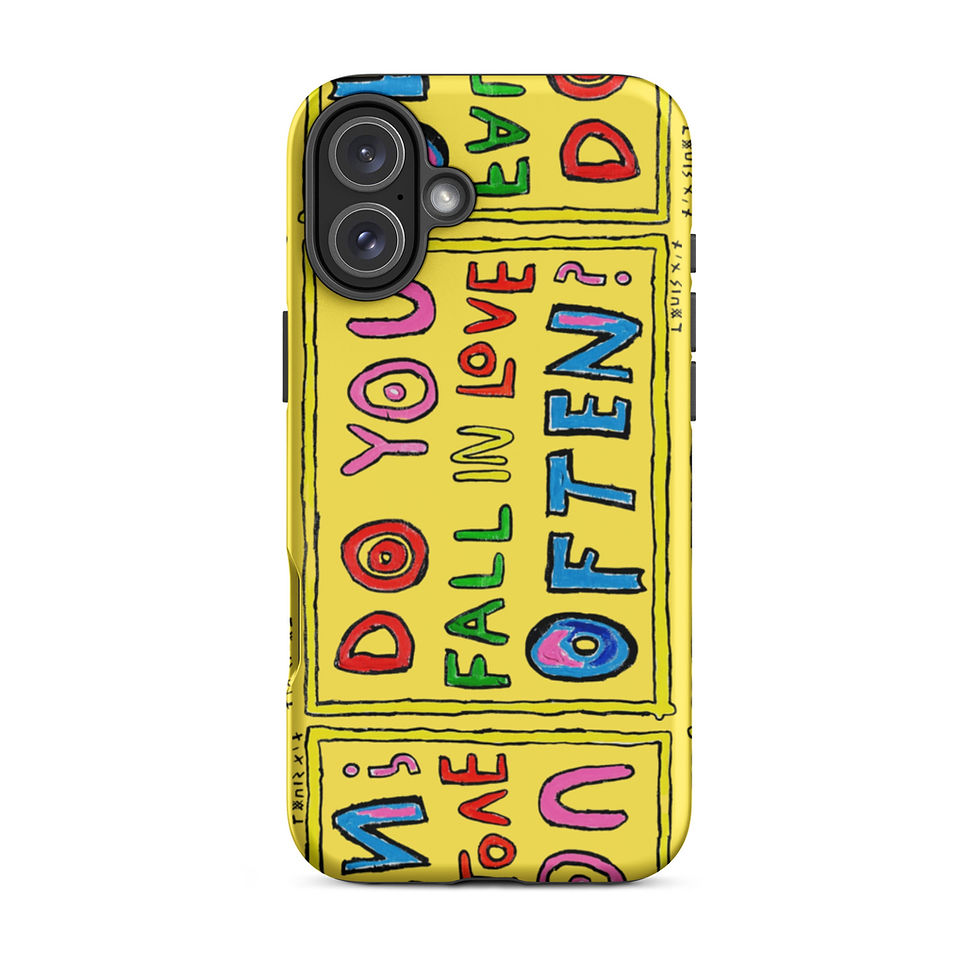 Thumbnail: Do you fall in love often? - Phone Case