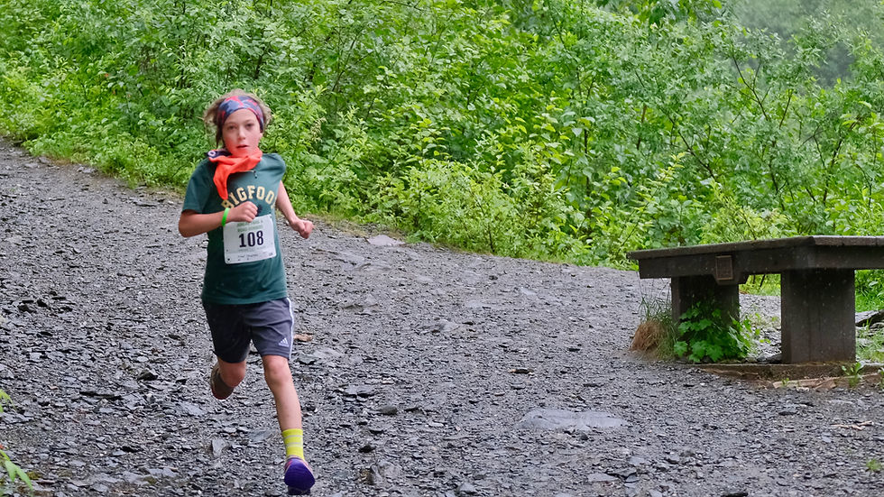 Racers' spirits win Ben Blackgoat Memorial Run segments