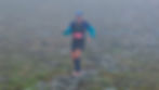 Arizona's Brianna Grigsby, 39, bounds along the Mt. Juneau ridge during the Juneau Ridge Race on Sunday, June 29, 2026. Grigsby placed second for females and 21st overall in 3:00:32. (Klas Stolpe / Juneau Independent)