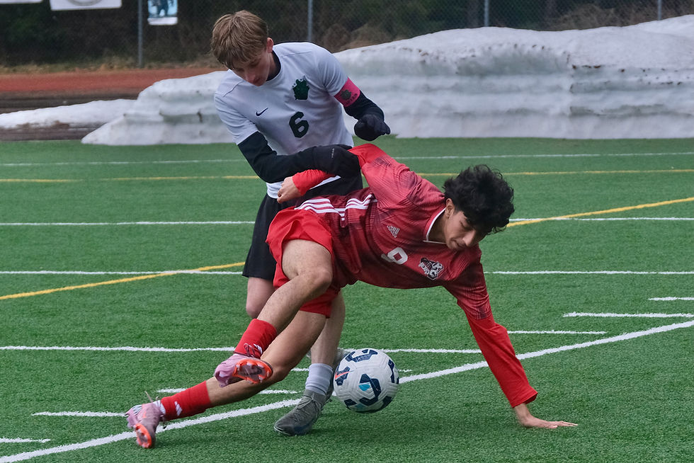 Crimson Bears soccer boys fall to Knights again