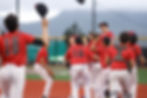 Gastineau Channel Little League All-Stars celebrate winning the 2026 Alaska District 2 Majors Baseball Tournament, beating Ketchikan Little League 9-1 at Dudley Field on Tuesday, July 28, 2026. (Photo by Christopher Mullen / Ketchikan Daily News)