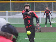 Crimson Bears softball team splits at Sitka