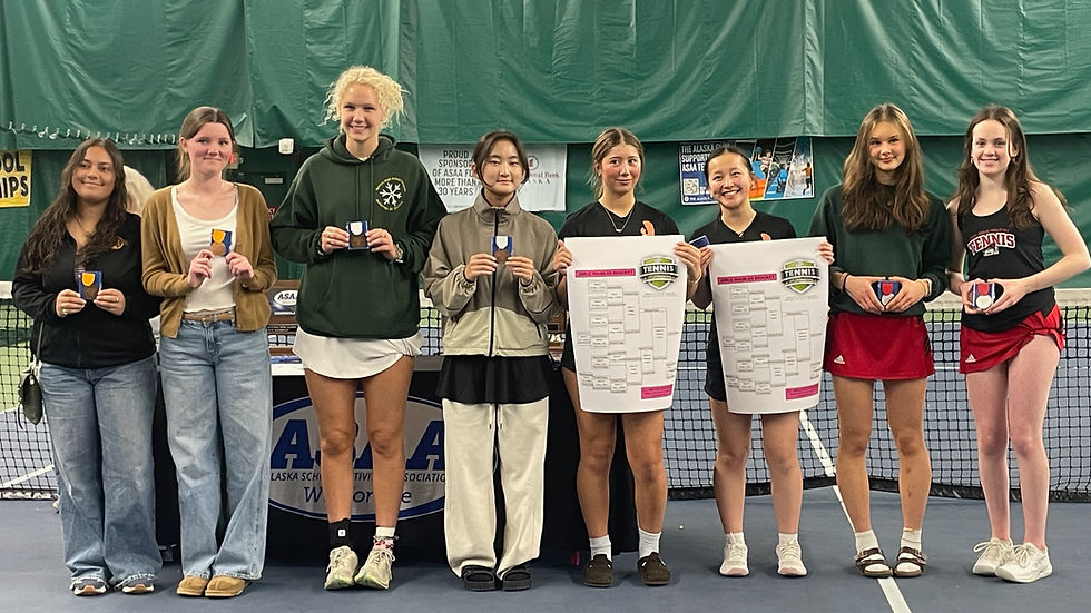 Dale, Madsen play into tennis state championship match