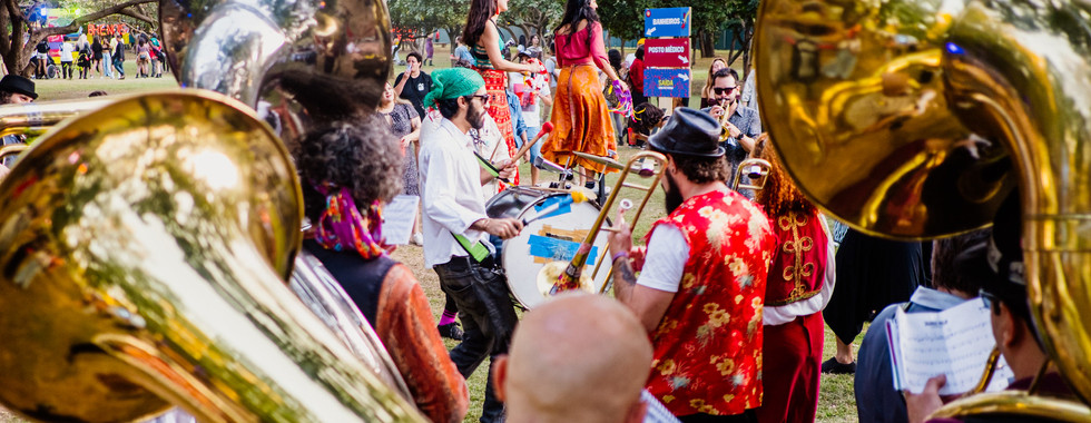 Intervenção artística no Sensa! 2022