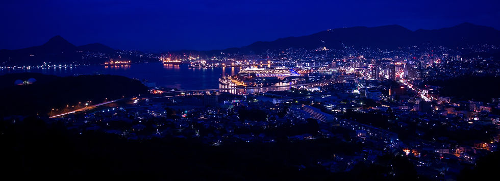 ��佐世保の夜景