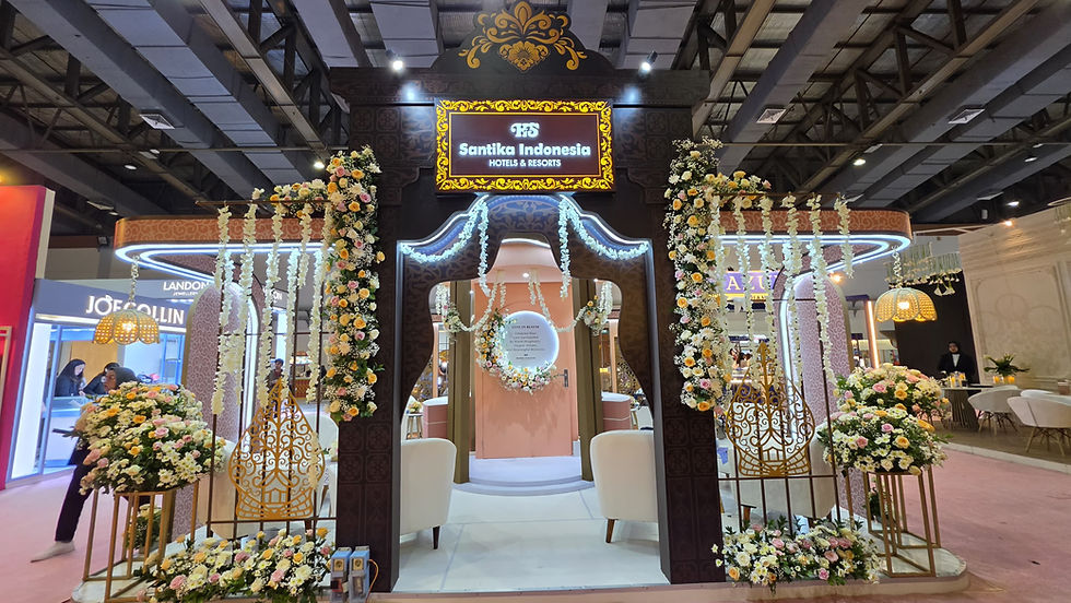 A Booth Should Do More Than Look Good: How Giza Turned Santika’s Wedding Vision Into a Brand Experience