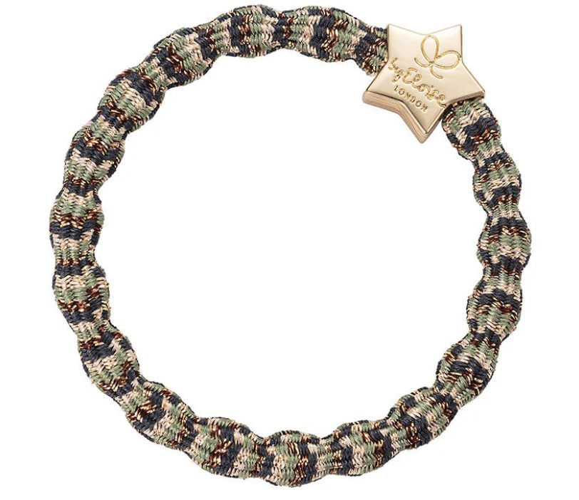 Miniaturbild: Bracelet & Hair Tie Metallic