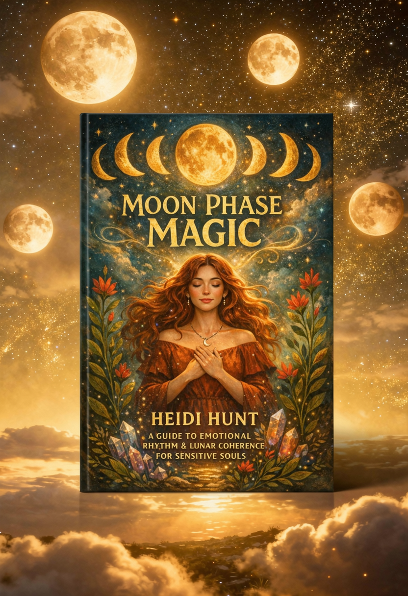 Moon Phase Magic: A Guide to Emotional Rhythm & Lunar Coherence for Sensitive So