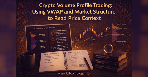Crypto Volume Profile Trading: Using VWAP and Market Structure to Read Price Context