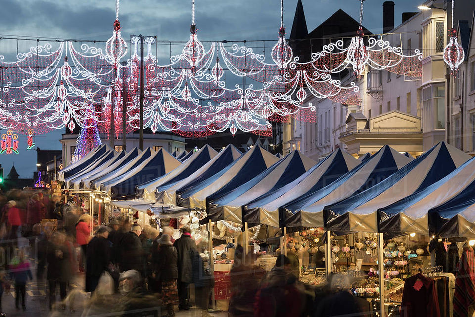 Stalls on High Street