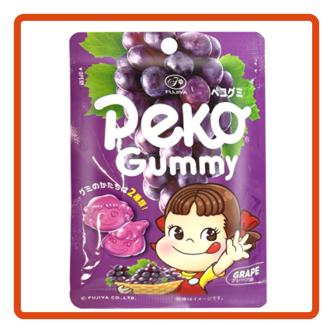 不二家Peko造型QQ糖-葡萄口味