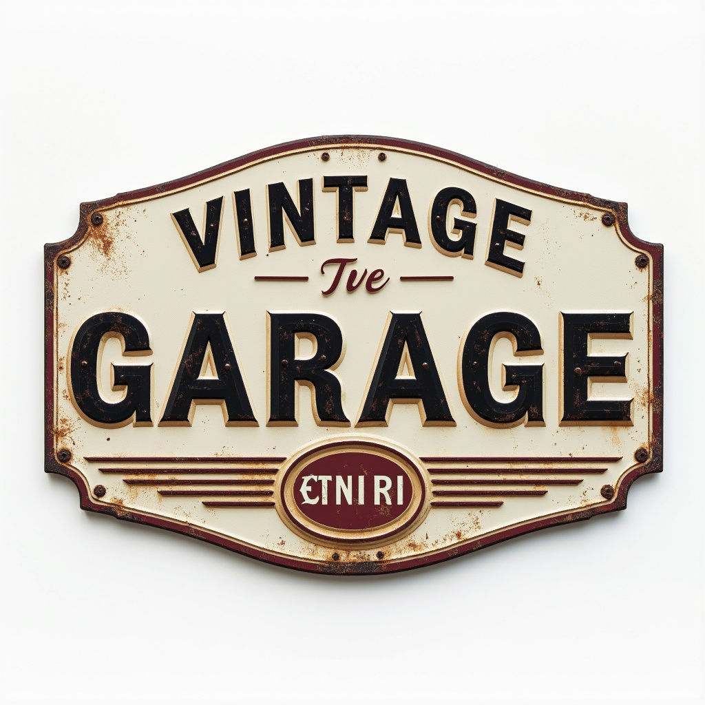 Vintage Garage Sign