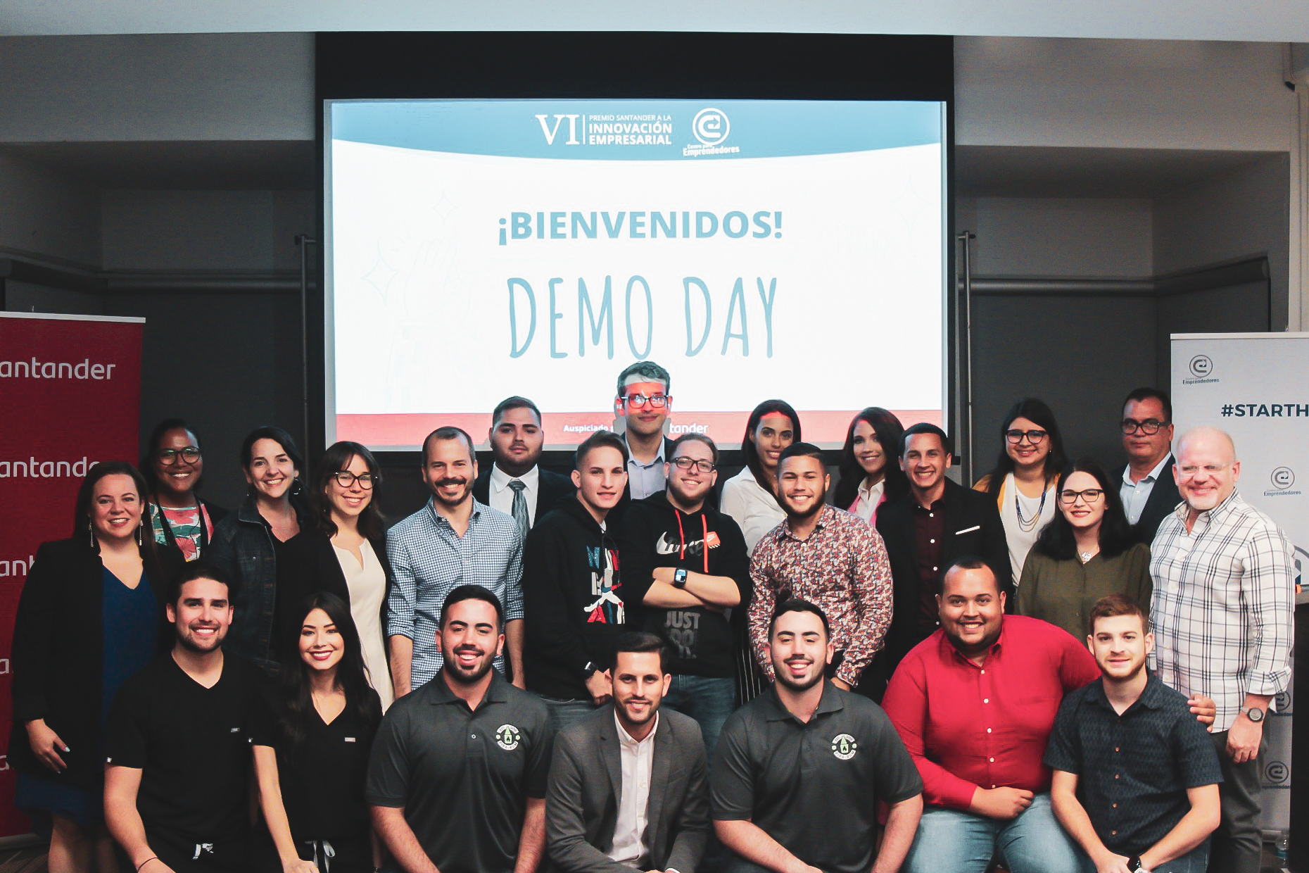 Foto participantes en Demo Day