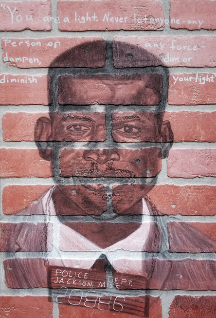 Illartpeace, John Lewis, 2019, Mixed Media on board, 18in x 24in, Birmingham, AL