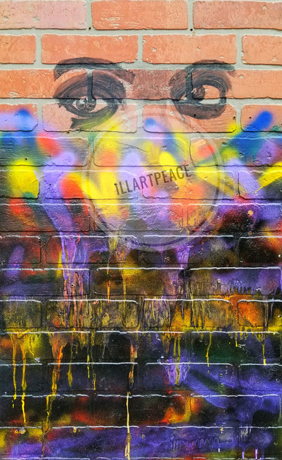 Illartpeace, Released, 2019, Mixed Media on board, 24in x 4ft, Birmingham, AL