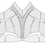 Thumbnail: Shades Bodice Pattern (Size H)