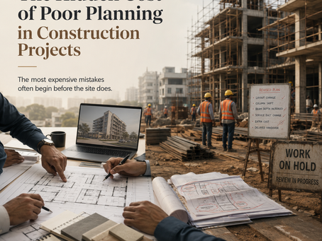 The Hidden Cost of Poor Planning in Construction Projects