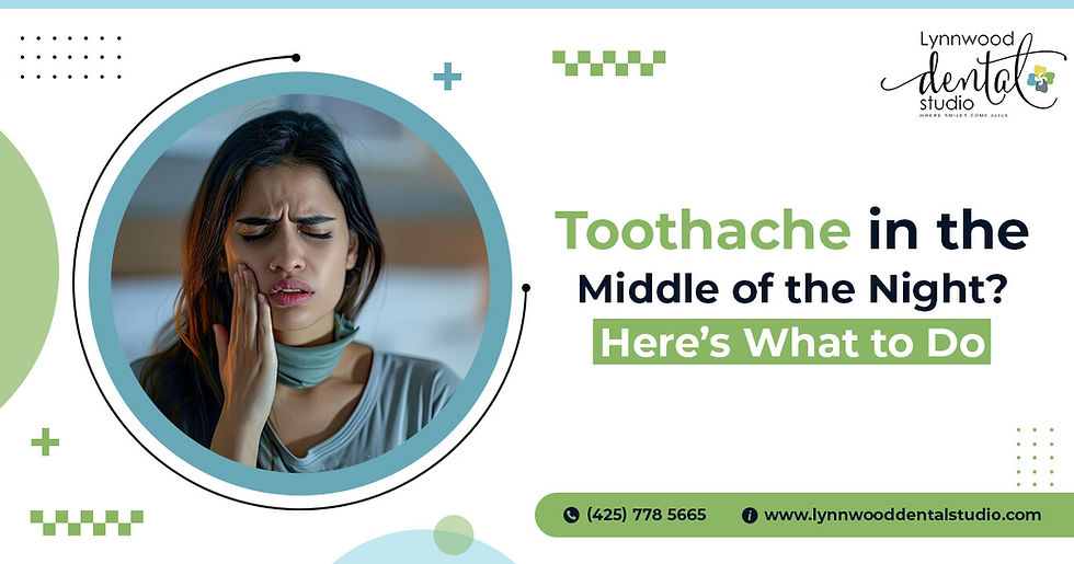 Toothache in the Middle of the Night? Here’s What to Do
