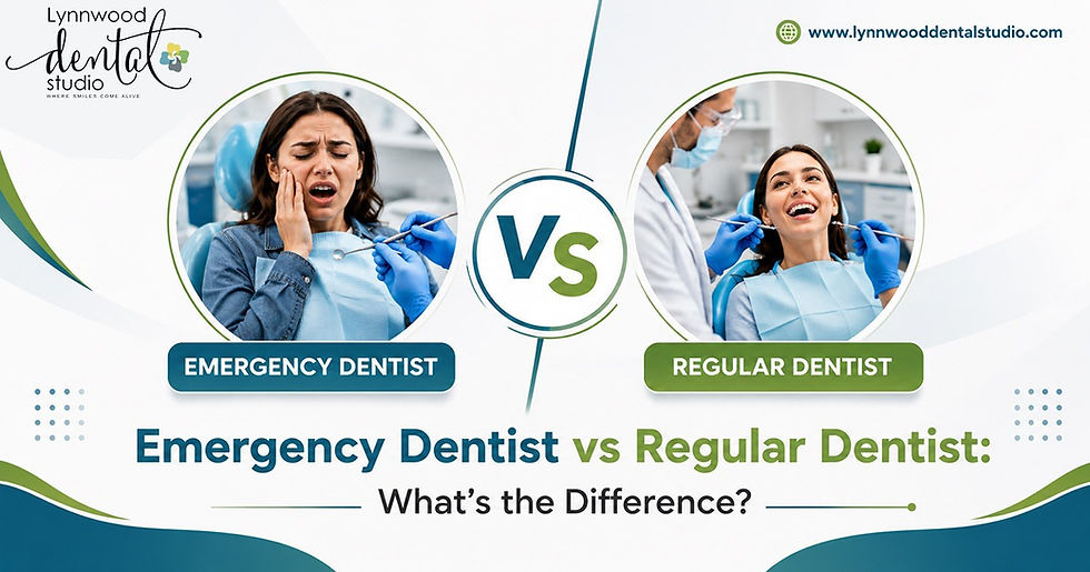 Emergency Dentist vs Regular Dentist: What’s the Difference?