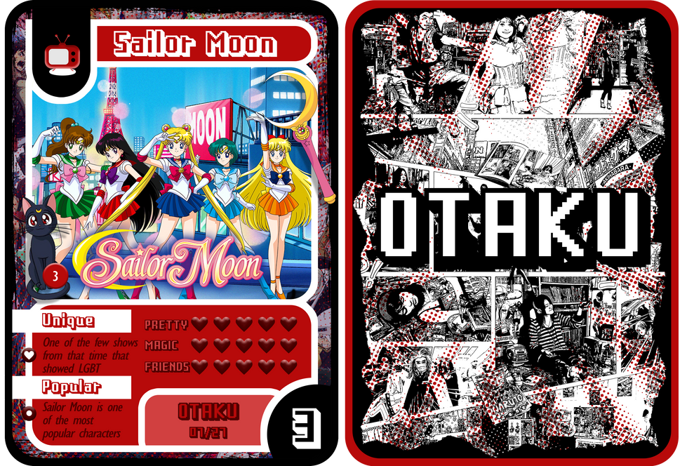 Otaku Anime Trading Card