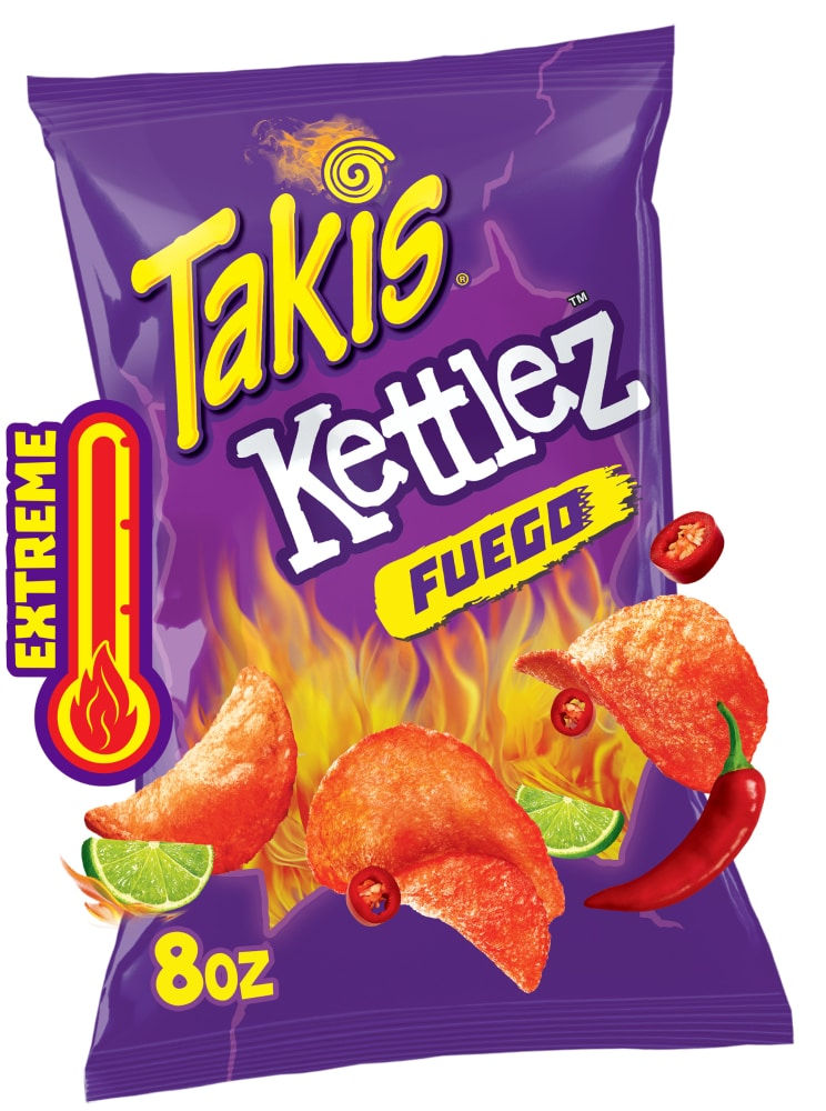 Thumbnail: Takis Fuego Kettlez Kettle Cooked Potato Chips - 8 oz