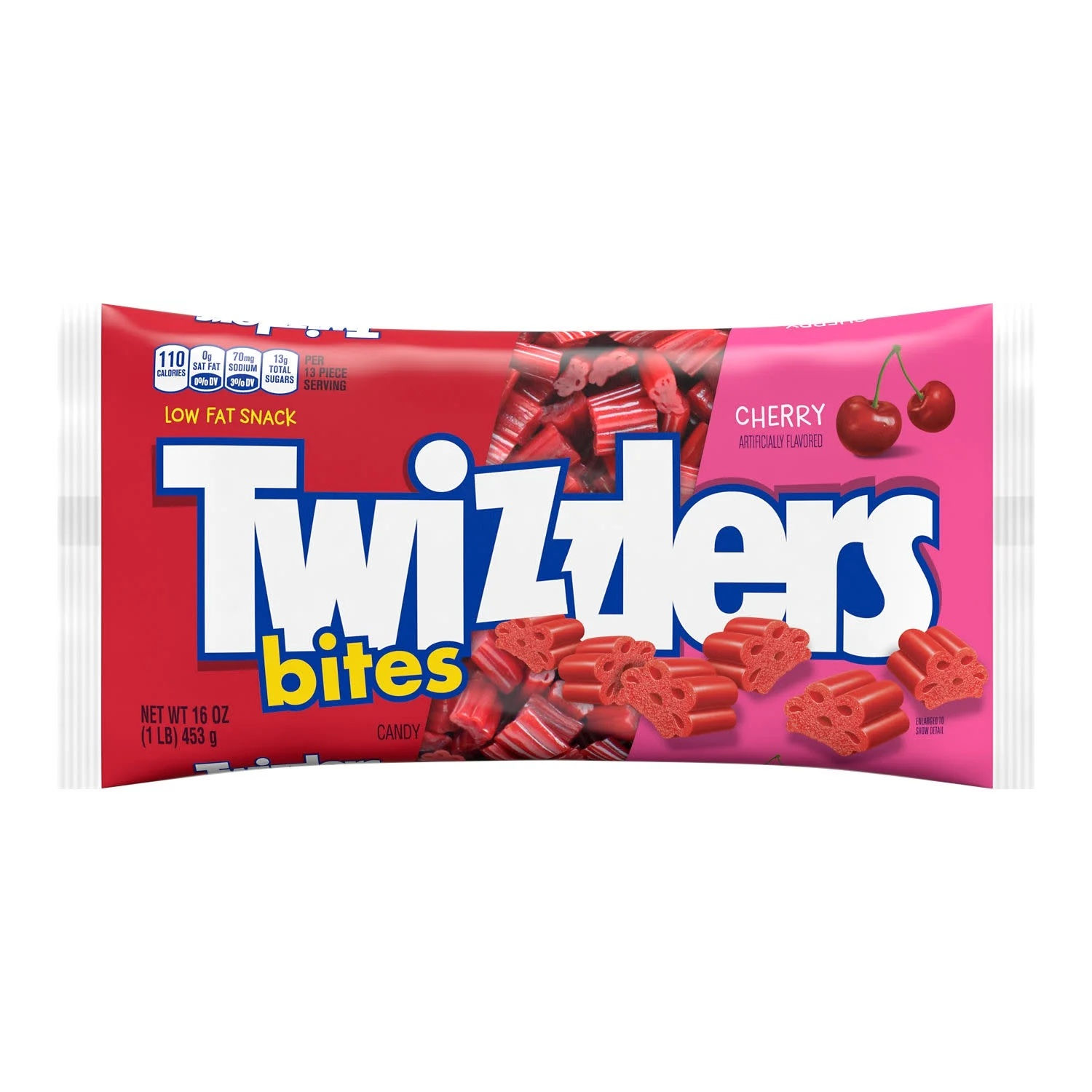 Twizzlers Bites Cherry Flavored Candy 1 oz
