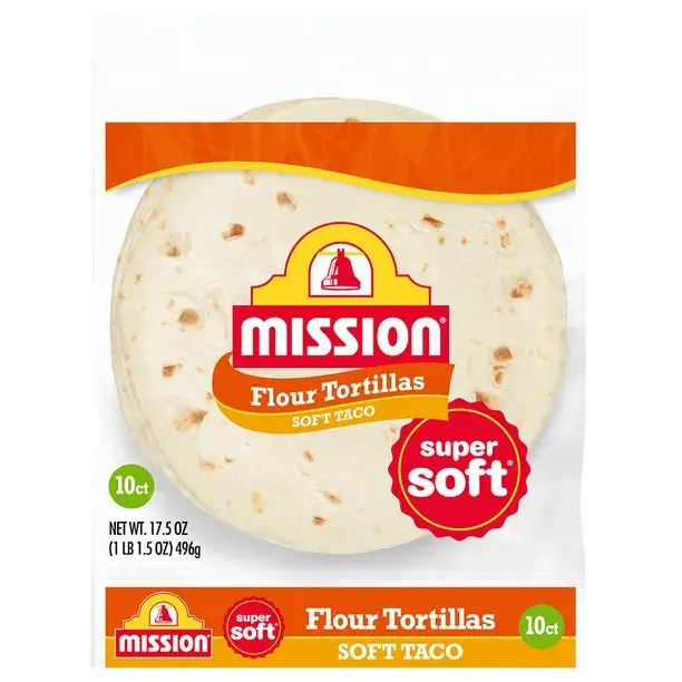 Mission Super Soft Taco Flour Tortillas, 10 ct 17.5 oz