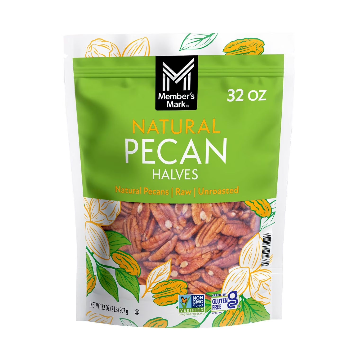 Member’s Mark Natural Pecan Halves 2 oz